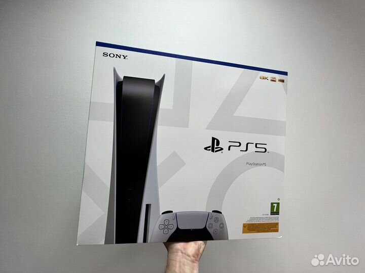 Новая sony playstation 5 новая Blu-Ray 825Gb