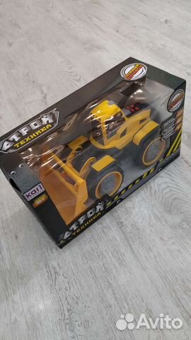 Экскаватор игрушка со звуковыми эффектами