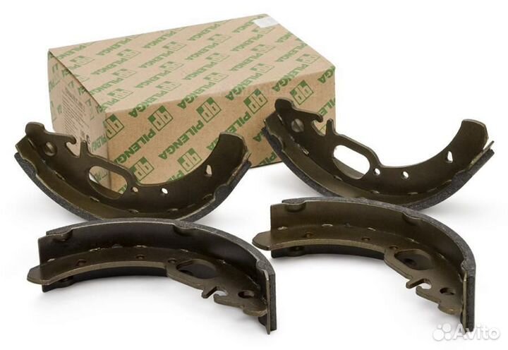 Pilenga BS-P 1005 N Колодки тормозные барабанные зад, прав, лев