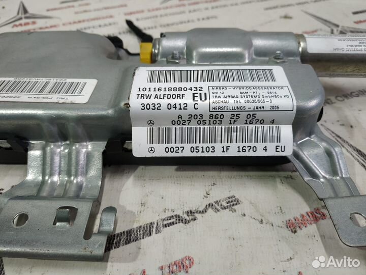 Подушка двери w203 Mercedes передней левой