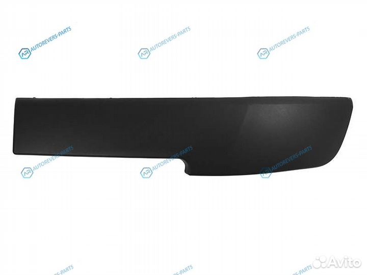 REN07ME011 Молдинг бампера renault megane II 02-06