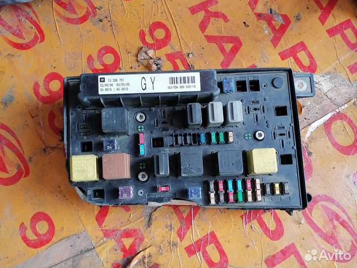 Блок предохранителей opel astra H