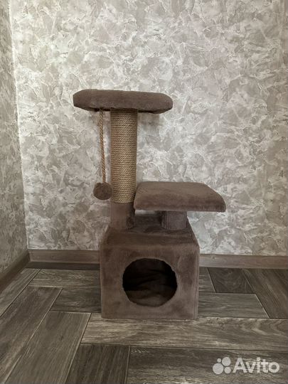 Домик для кошки с когтеточкой бу