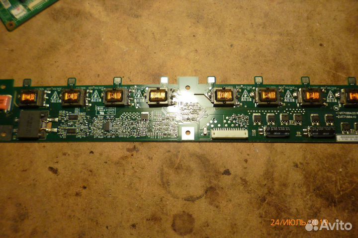 Разборка ЖК телевизора LG платы
