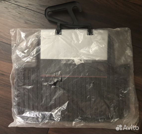 Оригинальные задние коврики audi комплект