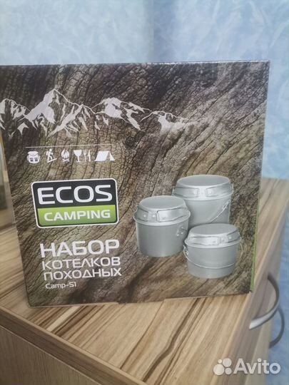 Котелки ecos - camping