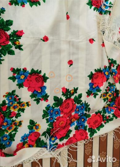 Платок-шаль павловопосадский