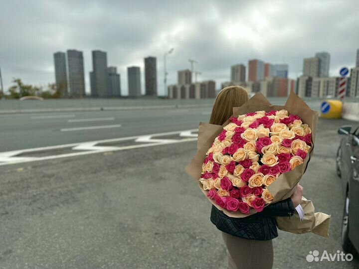 Букет из 51 розы