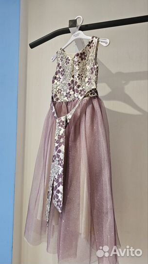 Нарядное платье для девочки 122 128 выпускной
