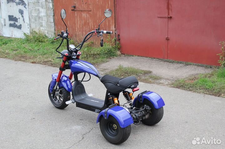 Электрический трайк Quick Bear X6 Trike Chopper