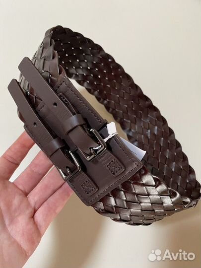 Ремень Max Mara крокодил - Baldinini