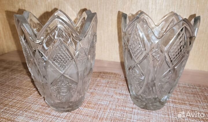 Ваза хрустальная СССР