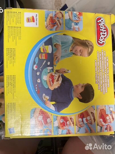 Дантист набор пластилина плей-до (play-doh)