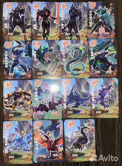 Коллекционные карточки геншин