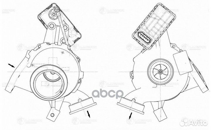 Турбокомпрессор LAT 1509 luzar