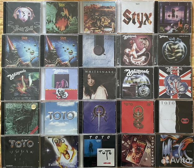 Музыка на CD, Хард-рок, Прог-рок, Поп-рок и т.д