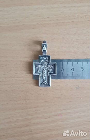 Крестик серебро
