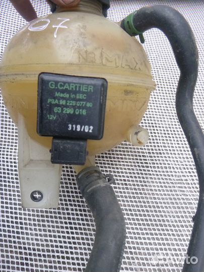 Пежо 307 бачок расширительный