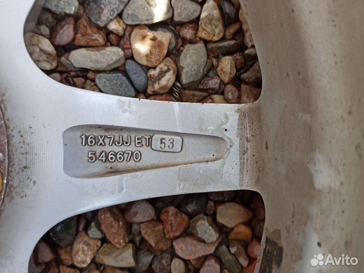 Литые диски r16 5x108 ford