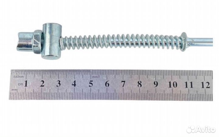 Тяга заднего тормоза в сборе мопед Дельта, Зодиак