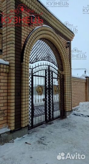 Кованные ворота