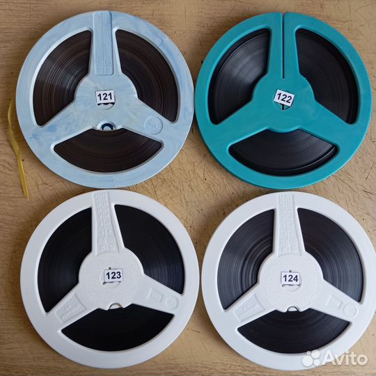 Катушки бобины 15 см для магнитофона