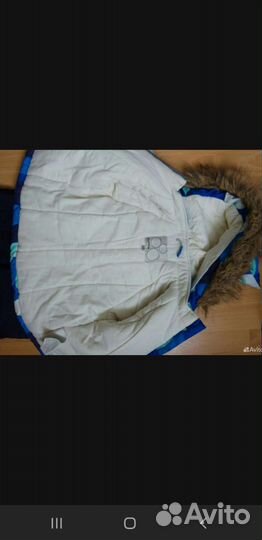 Зимний костюм для мальчика 92