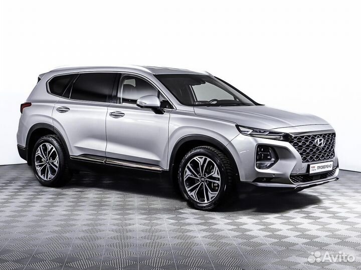 Hyundai Santa Fe 2.2 AT, 2020, 39 976 км