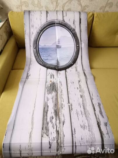 Водонепроницаемый самоклеящийся плакат на дверь