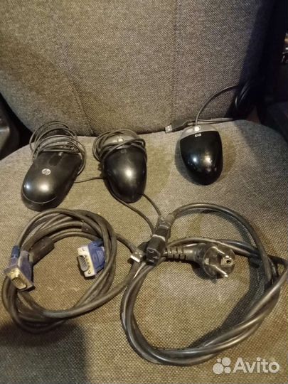 Шнур питания, мышки, кабеля