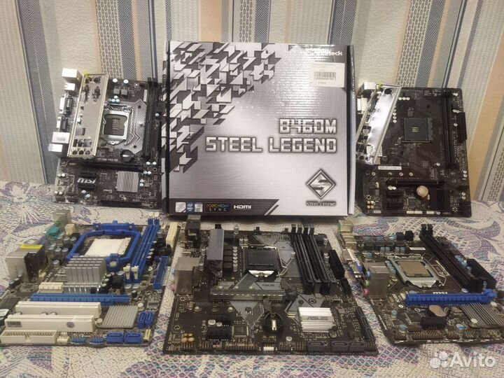 Материнские платы, одним лотом