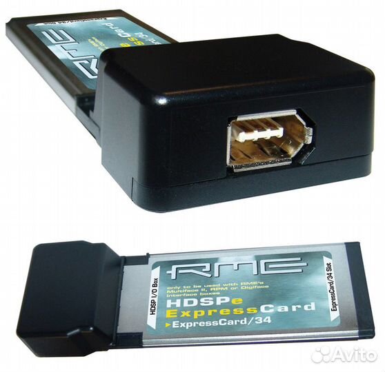 RME hdspe Express Card, карта для Multiface, Multiface II, Digiface & RPM, для комп. со слотом Expre