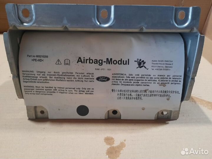 Подушка безопасности пассажирская Ford S-Max