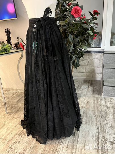 Юбка - платье Antica Sartoria Италия кружево