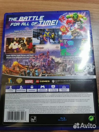 Игра, lego Marvel Super Heroes 2 PlayStation 4