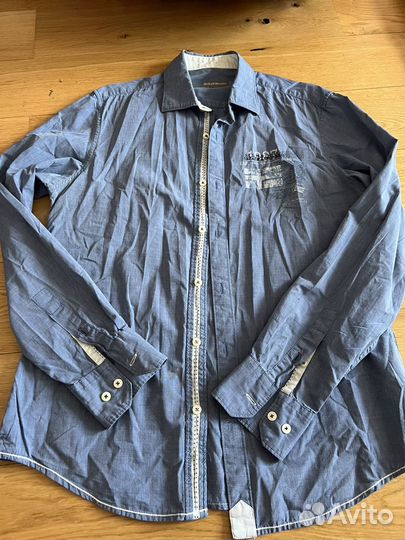 Мужские рубашки casual napapijri М пакетом