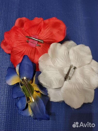 Цветок - заколка / брошь