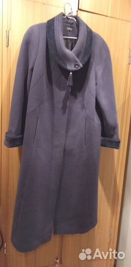 Женское демисезонное пальто 52-54 р