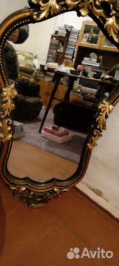 Зеркало старинное в раме
