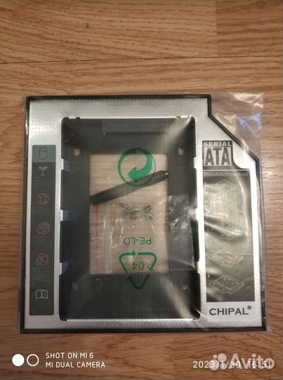 OptiBay 12.7mm SATA 2nd HDD SSD Hard Drive Caddy