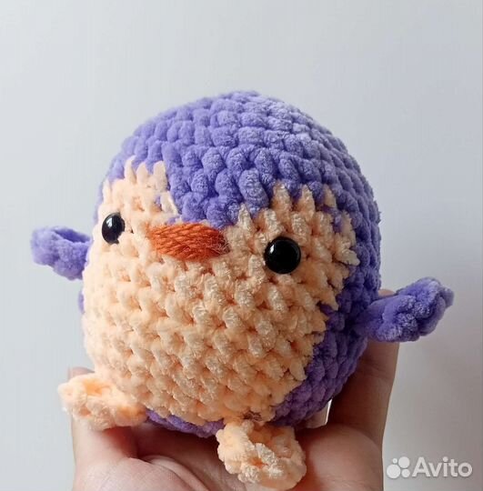 Игрушка амигуруми пингвиненок