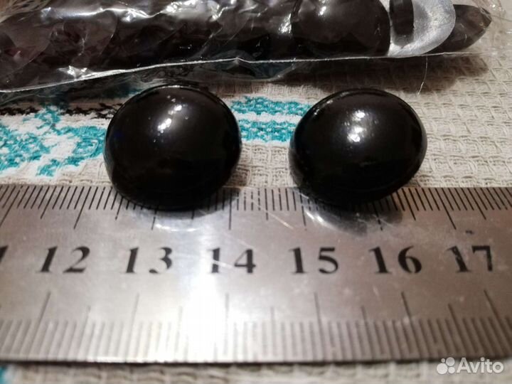 Глаза для игрушек пришивные