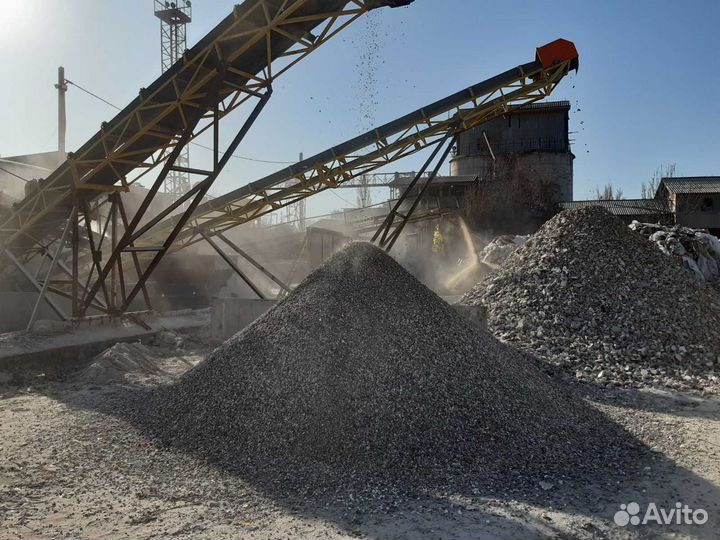 Продам вторичный щебень