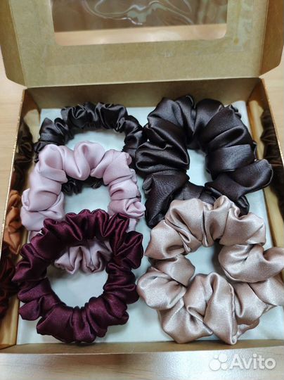 Шёлковые резиночки для волос