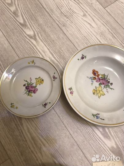 Тарелки СССР и japan