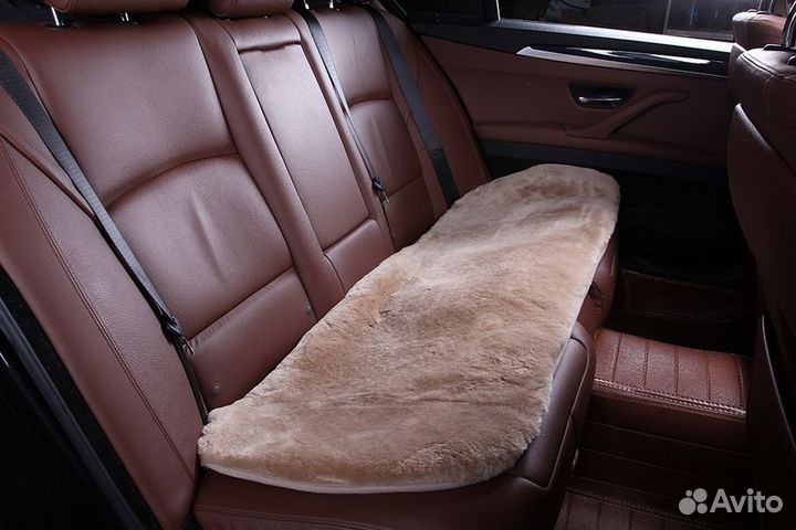 Накидка натуральный мех на заднее сиденье