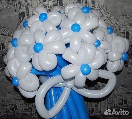 Цветы из шаров