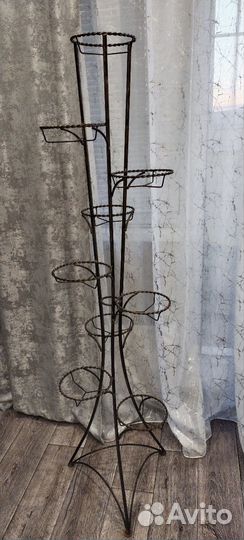 Стойка для цветов напольная