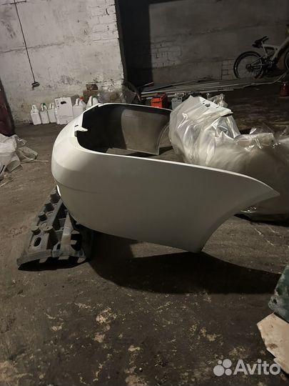 Бампер приора задний