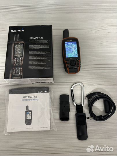 Garmin Gpsmap 64s в упаковке новый